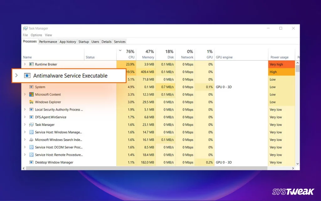 How to Resolve High CPU Usage by Antimalware Service Executable (MsMpEng) - 2025 10 Antimalware Service Executable
