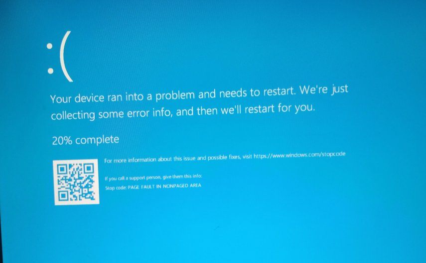 Resolve "Page Fault in Nonpaged Area" Error in Windows - 2025 12 Page Fault
