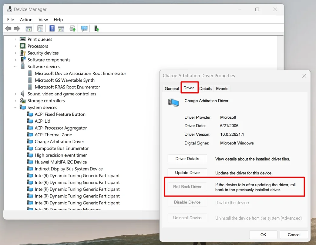 System Service Exception Error4