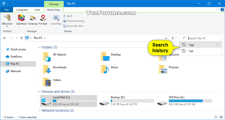 How to Resolve Issues with the Windows File Explorer Search Box- 2025 20 Windows File Explorer Search