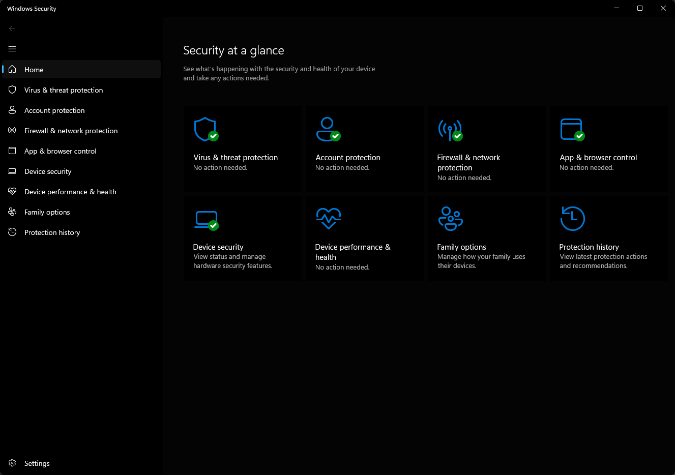 Enable Windows Defender