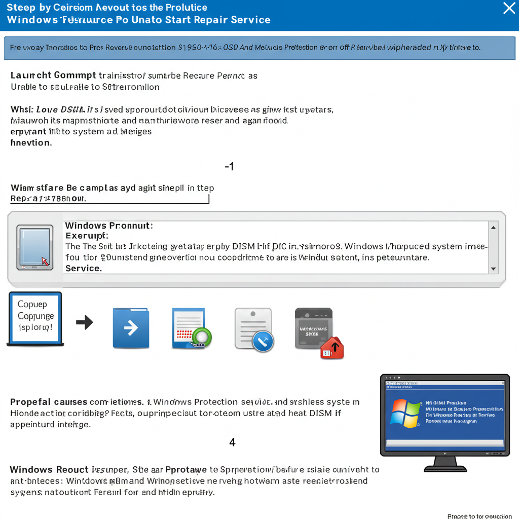 Fixing the Issue: Windows Resource Protection Unable to Start Repair Service - 2025 4 Start Repair Service