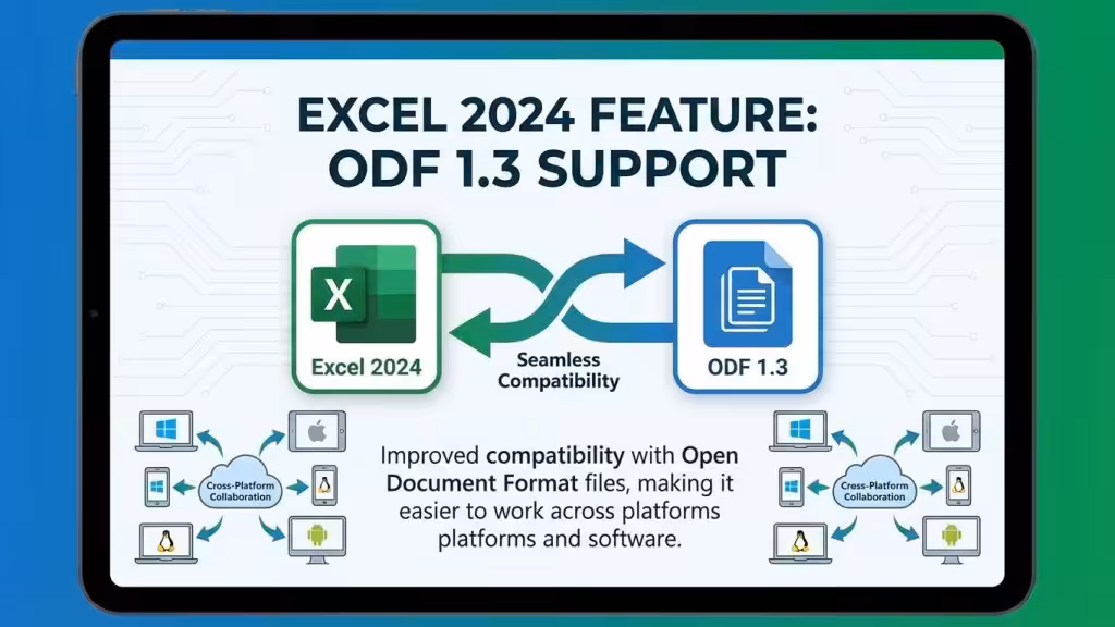 Microsoft Excel 2024 for PC (Lifetime License) | One-time purchase, 1 PC, Windows 6 excel2024feature 202601051812