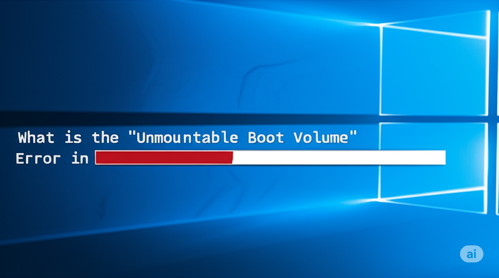 What Leads to the “Unmountable Boot Volume” Error in Windows 10 17 Unmountable Boot Volume2