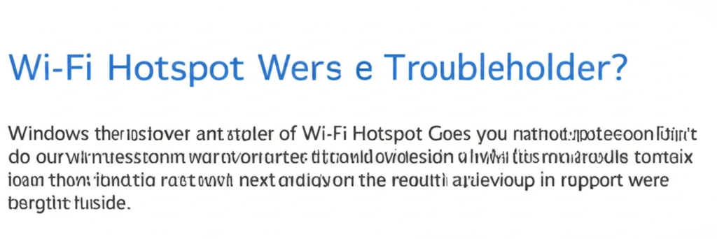 Windows 10 Mobile Hotspot Issues? Learn How to Fix Them 21 Windows 10 Mobile Hotspot Issues10