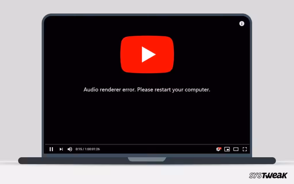 Fixing the "Audio Renderer Error" on YouTube - 2025 12 Audio Renderer Error