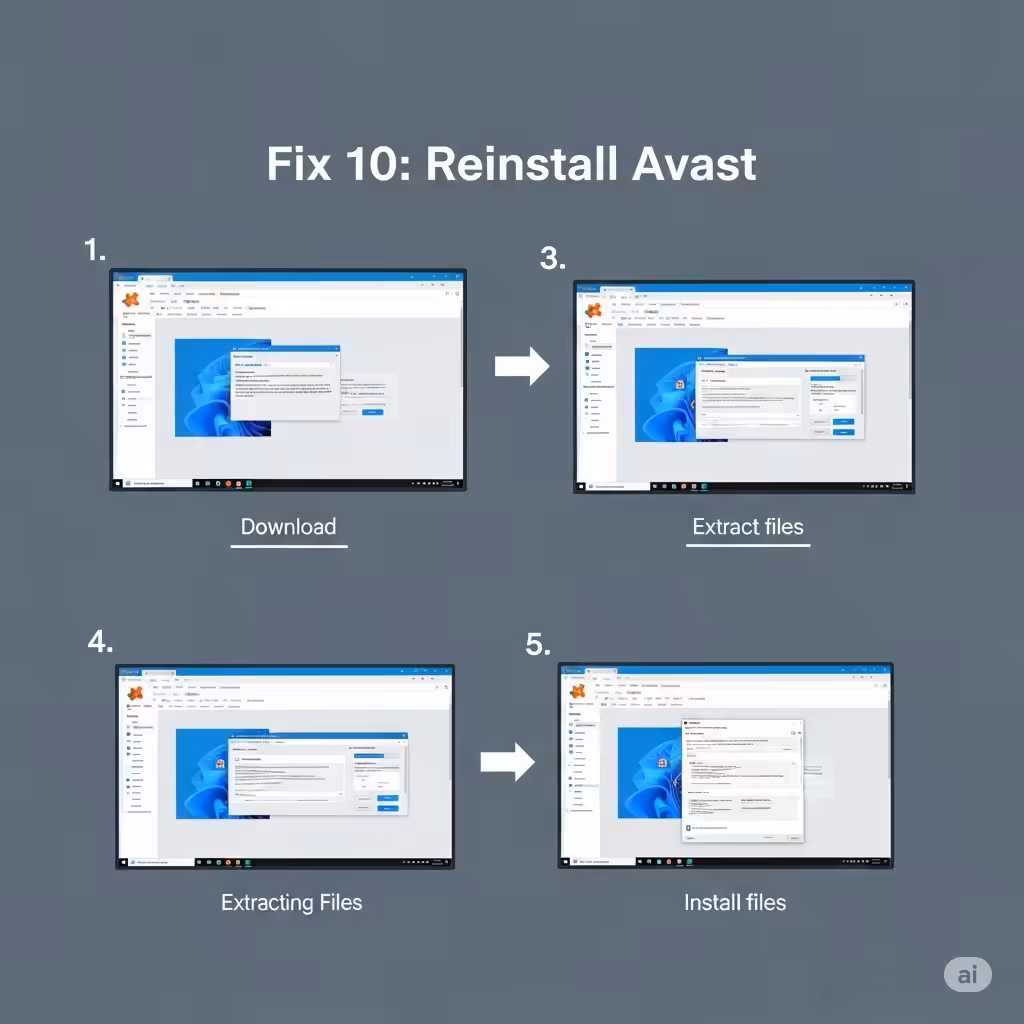 Avast on Windows10