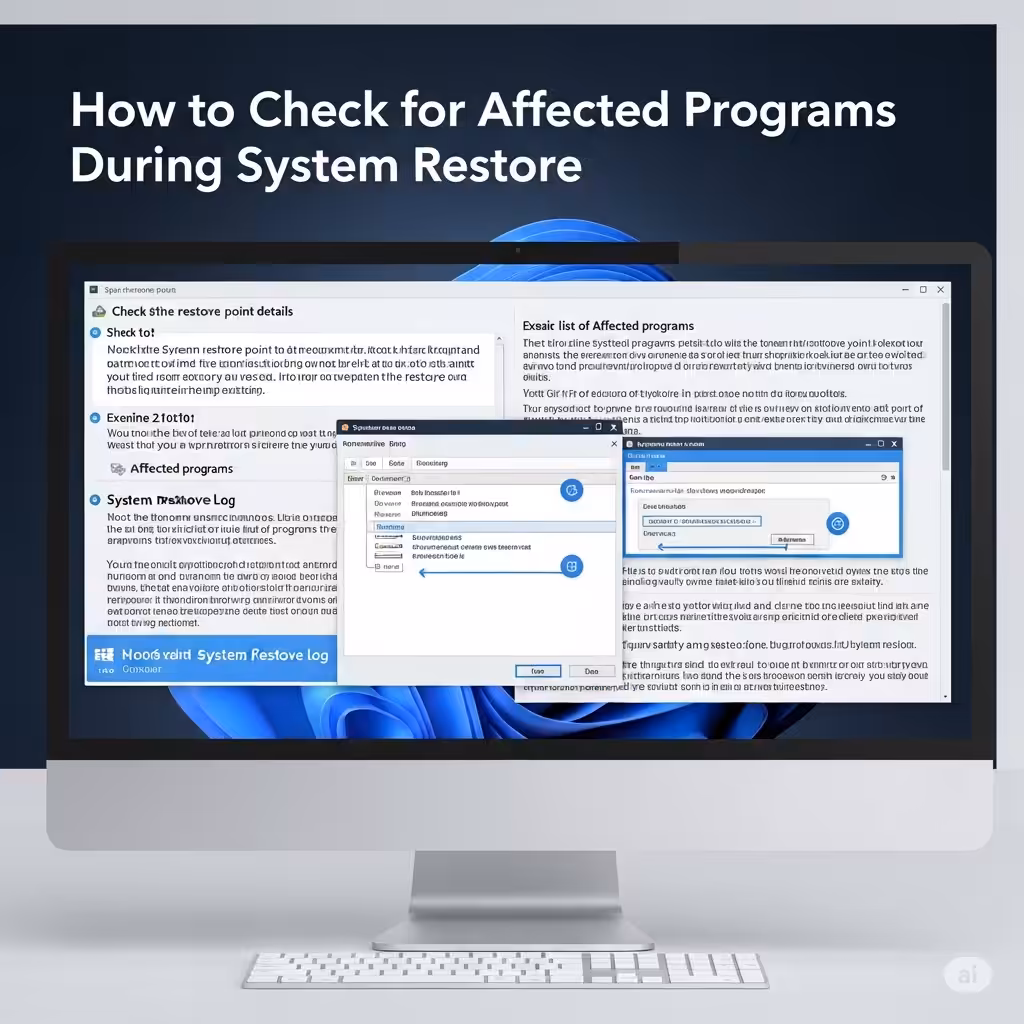 Check Which Programs and Drivers Will Be Affected by a System Restore - 2025 6 Check Which Programs
