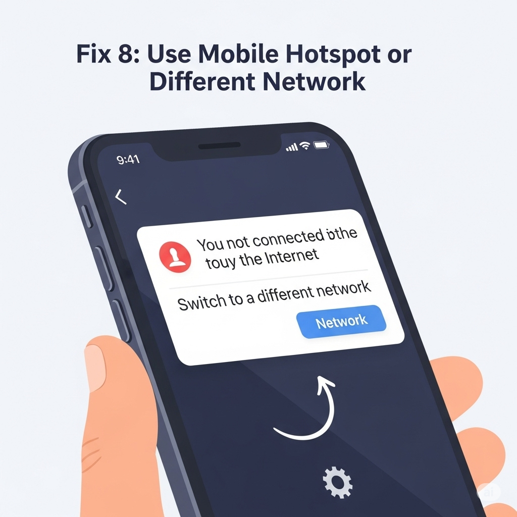 How to Resolve Omegle’s “Error Connecting to Server” Issue - 2025 16 Error Connecting to Server8