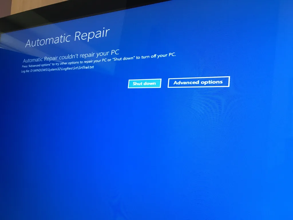 Preparing Automatic Repair6