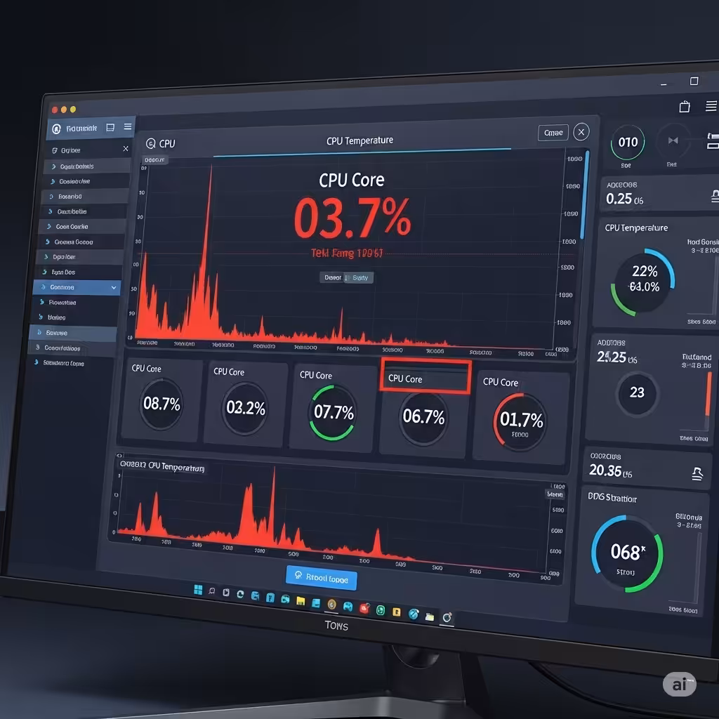 Checking CPU Heat Levels2