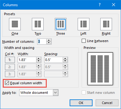 Creating Columns in Microsoft Word - 2025 5 Creating Columns