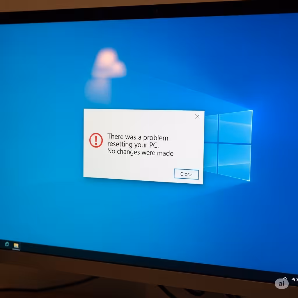 Fixing the “There was a problem resetting your PC” Error Message in Windows 10 7 There was a problem resetting your PC3
