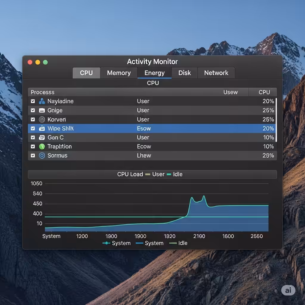 Guide to macOS Task Management with Activity Monitor - 2025 5 macOS Task Management