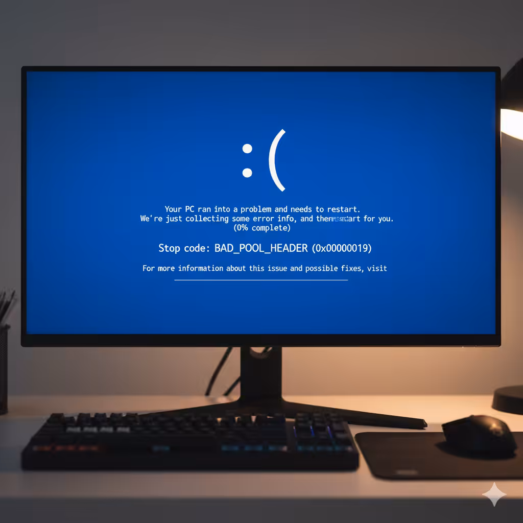 How to Resolve the 0x00000019 Bad Pool Header Error in Windows 6