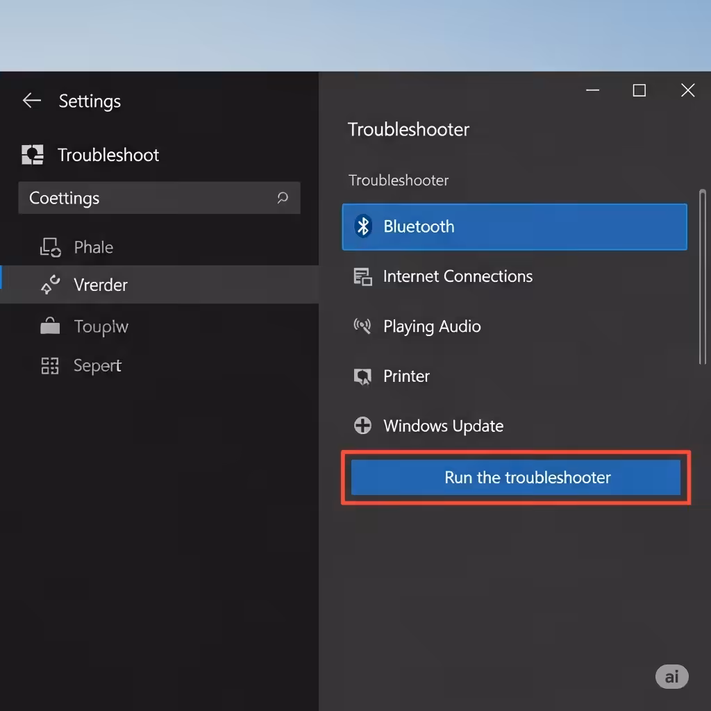 Bluetooth Not Available8