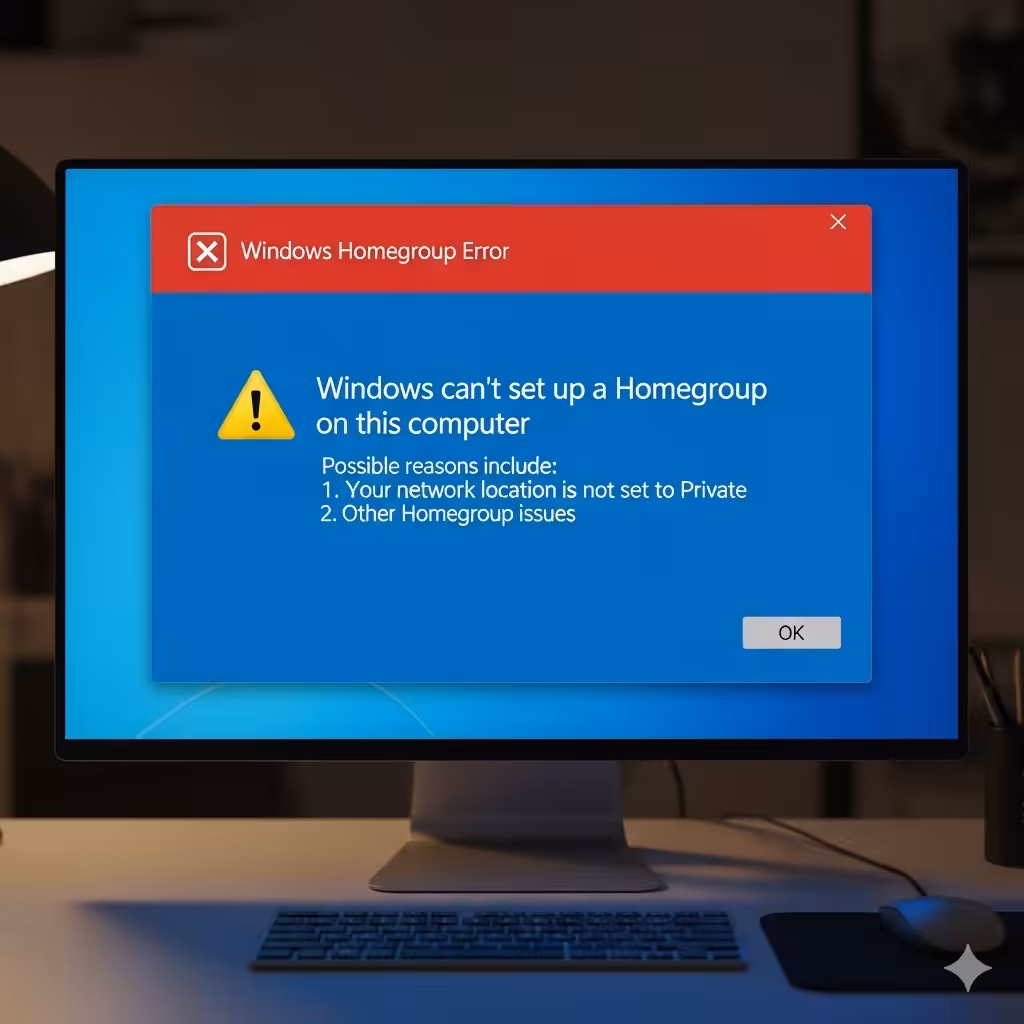 How to Solve the “Windows Cannot Create a Homegroup on This Computer” Problem - 2025 14 Create a Homegroup