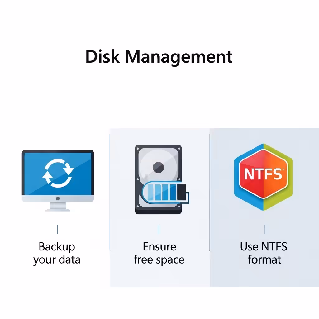 Creating Disk Partitions in Windows 10 16 Creating Disk Partitions5