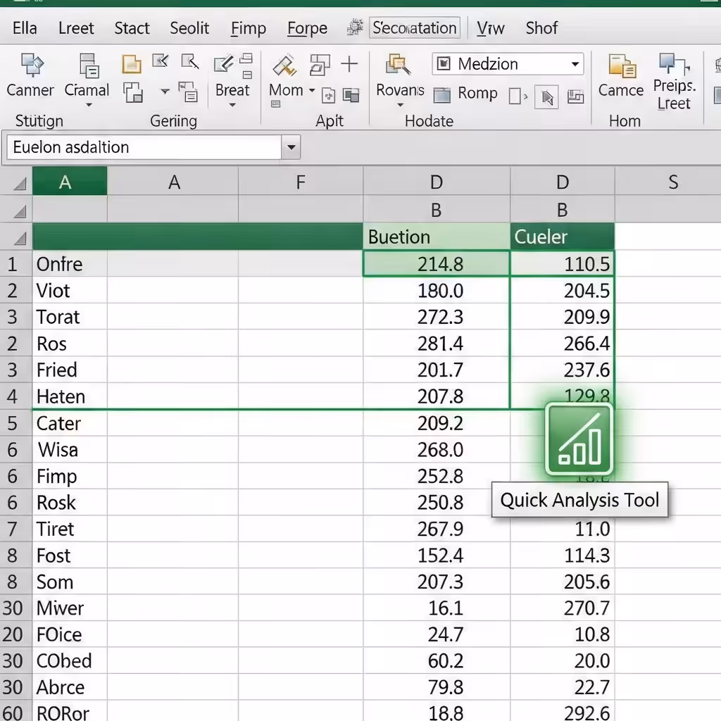 Excel Quick Analysis Tool: Simplify Your Data Analysis with Ease - 2025 16 Excel Quick Analysis Tool
