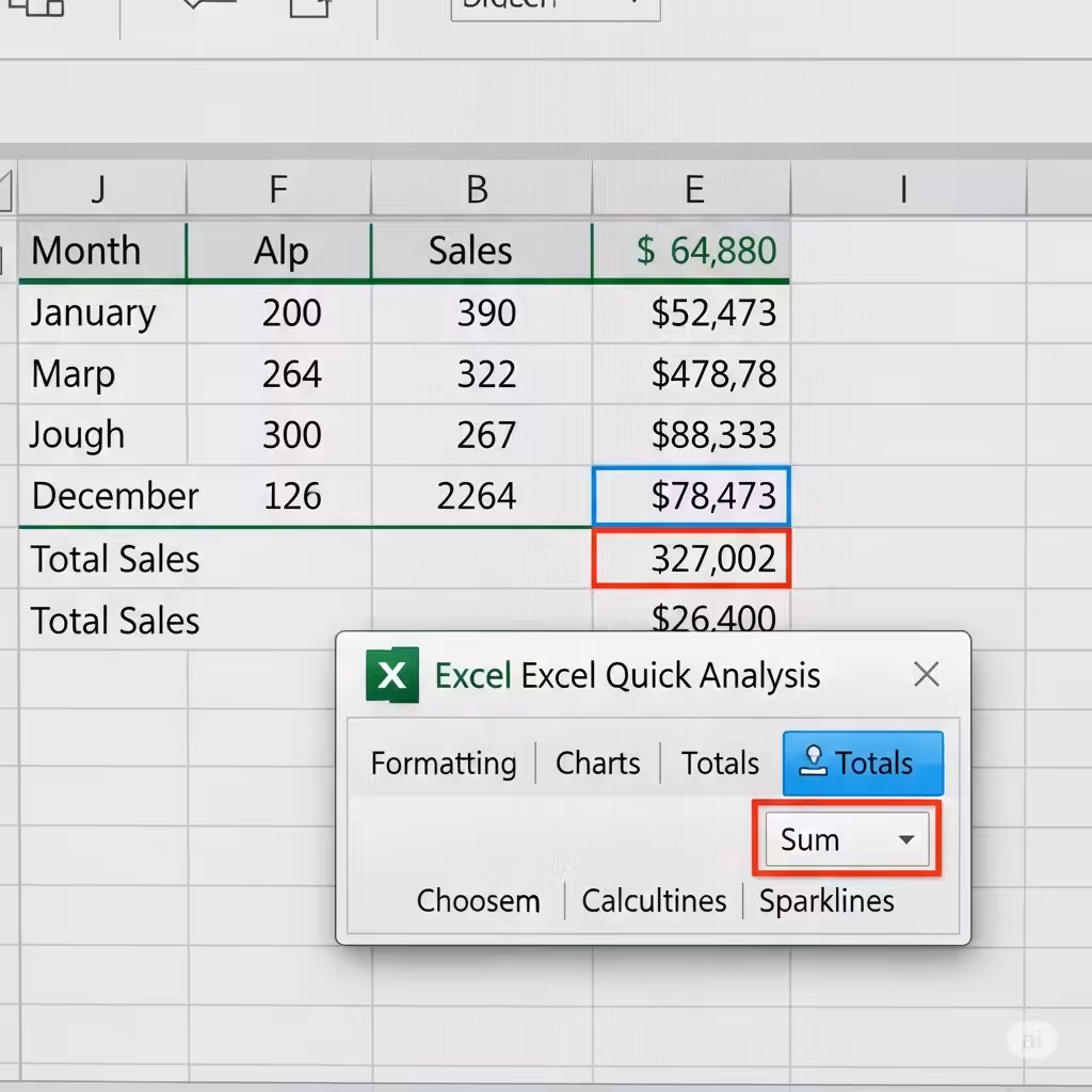Excel Quick Analysis Tool: Simplify Your Data Analysis with Ease - 2025 22 Excel Quick Analysis Tool7