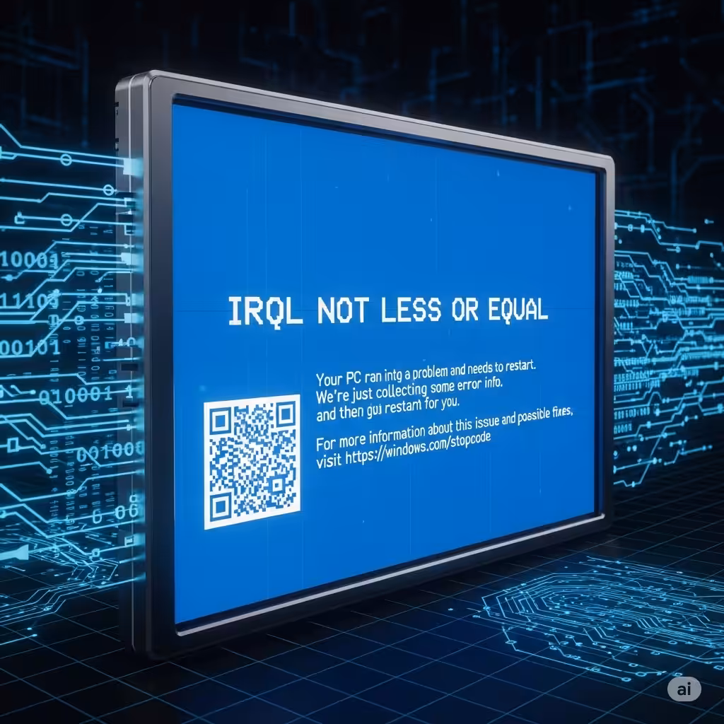 IRQL NOT LESS OR EQUAL3