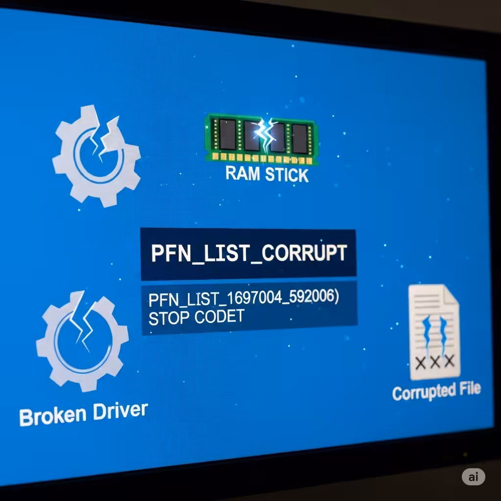Step-by-Step Guide to Resolving PFN LIST CORRUPT BSOD in Windows - 2025 14 PFN LIST CORRUPT BSOD