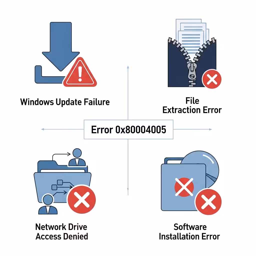 Windows Error 0x800040052 1
