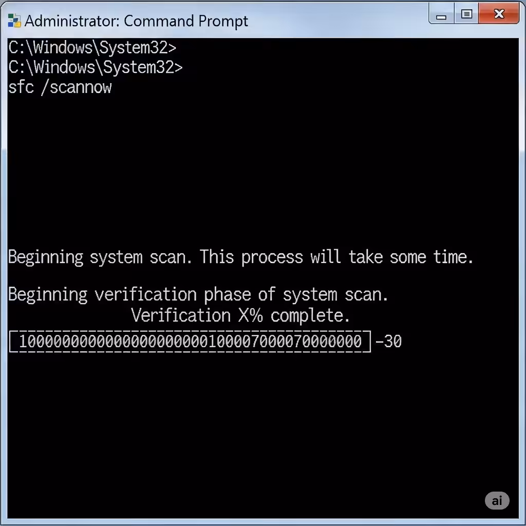 Windows Error 0x800040055 1