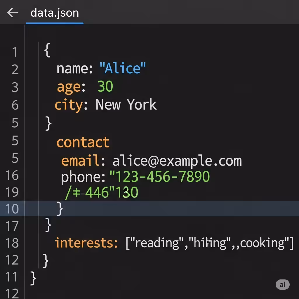 onverting JSON Files