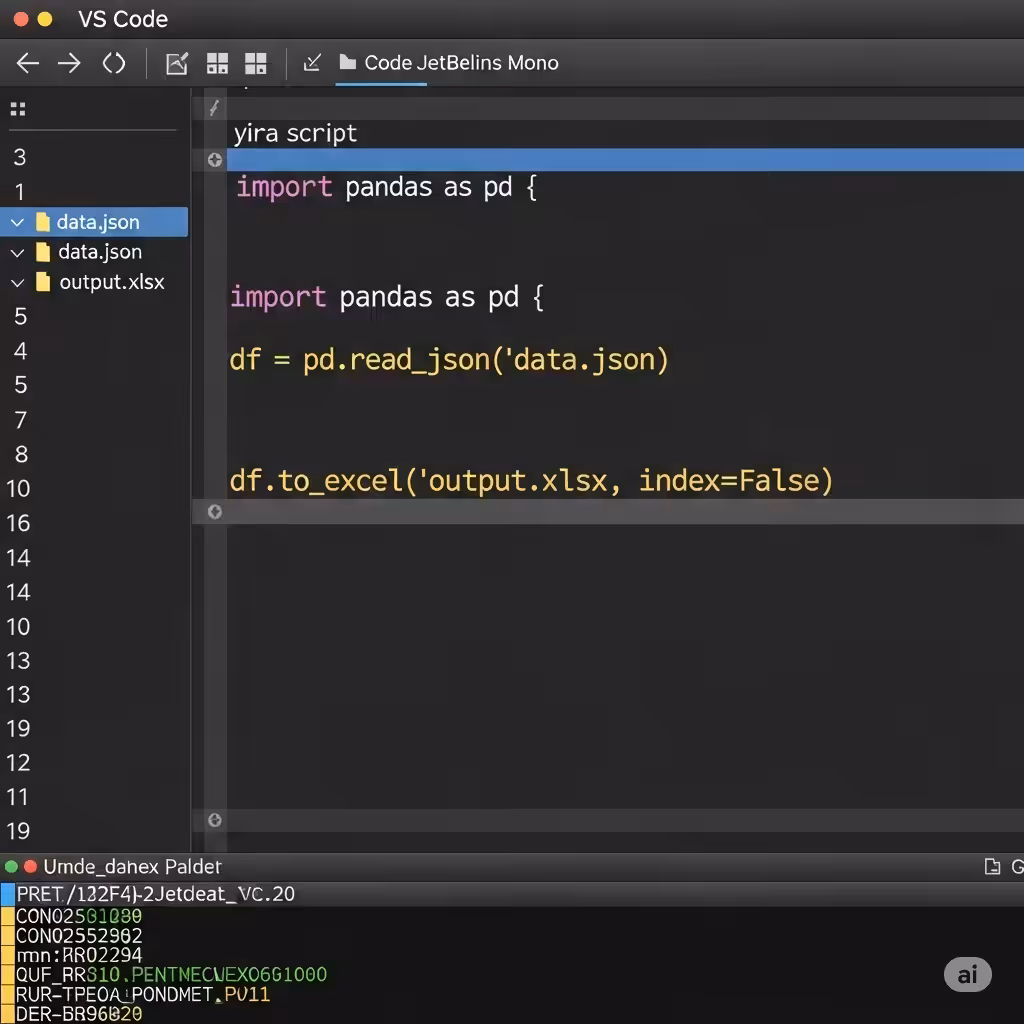 onverting JSON Files5