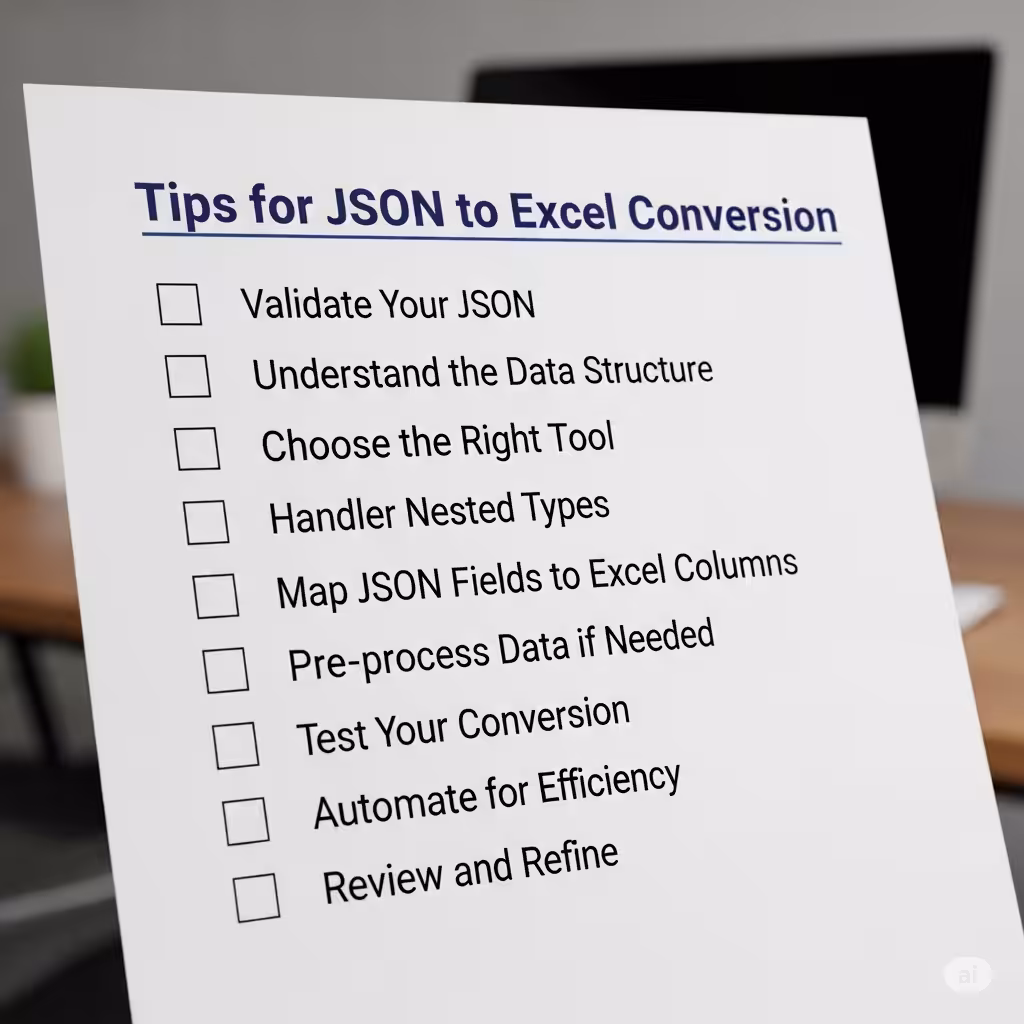 onverting JSON Files7