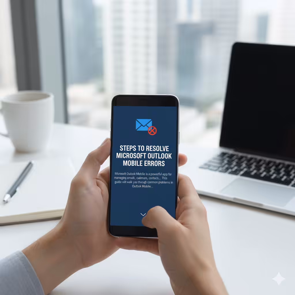 Steps to Resolve Microsoft Outlook Mobile Errors - 2025 6 Microsoft Outlook Mobile2