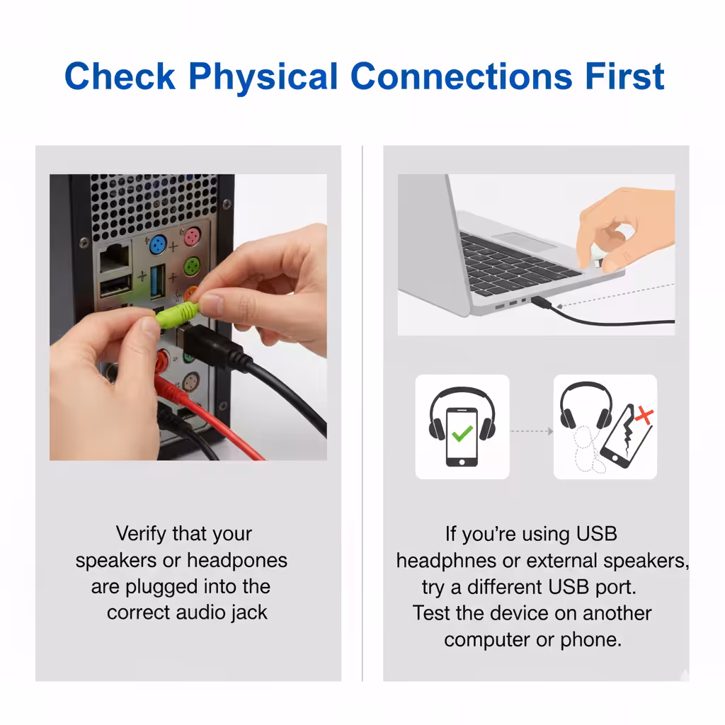 Fixing the “No Audio Devices Connected” Issue in Windows - 2025 8 No Audio Devices Connected4