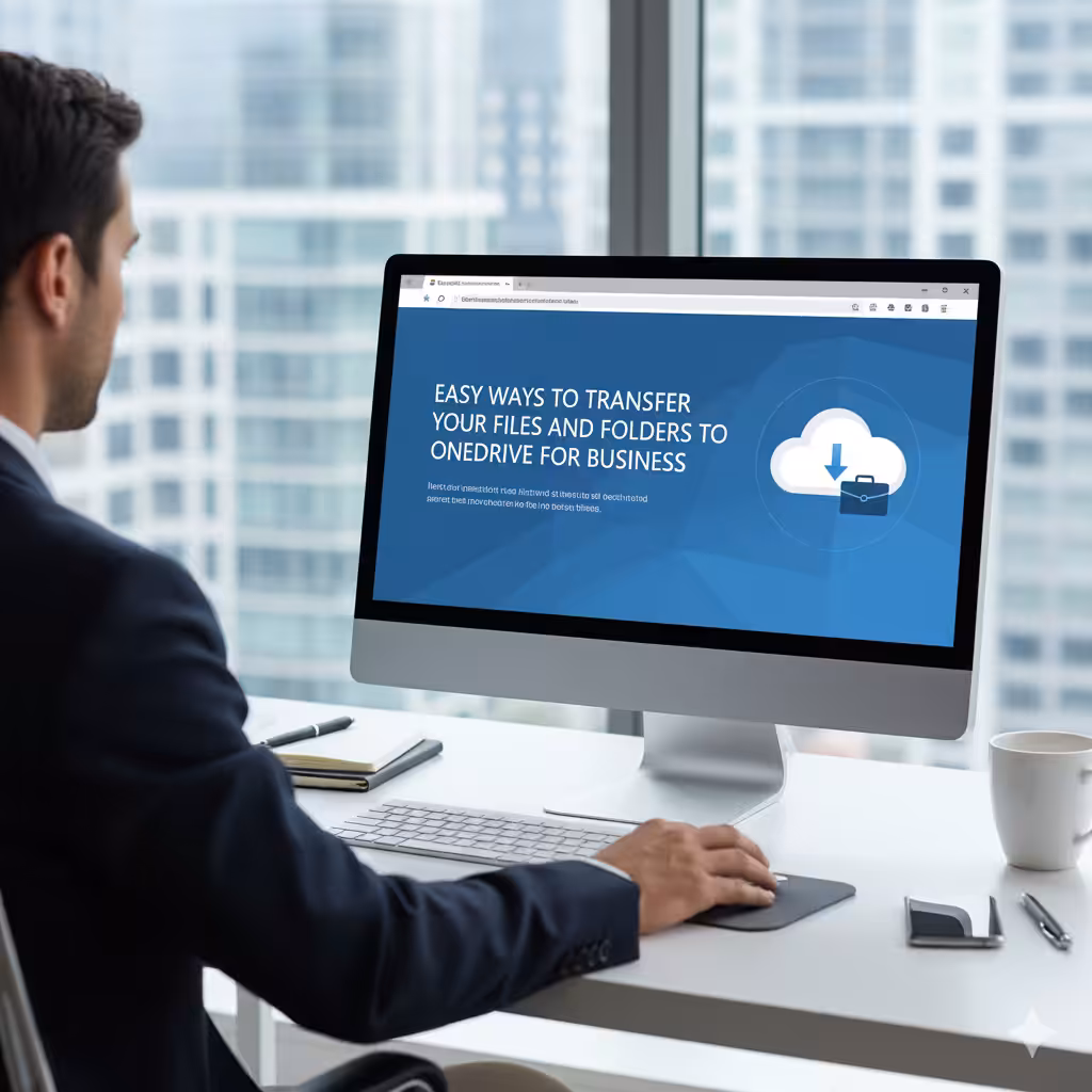 Easy Ways to Transfer Your Files and Folders to OneDrive for Business - 2025 5 OneDrive for Business2