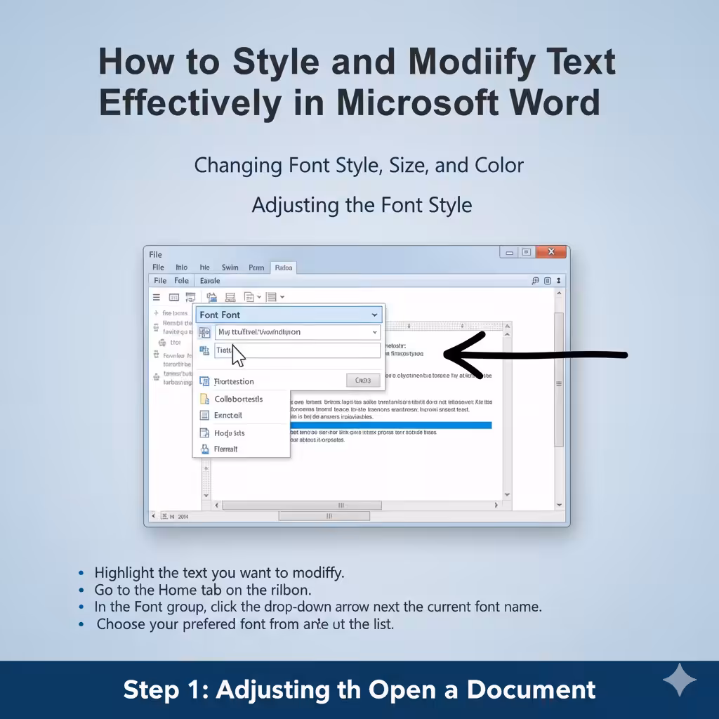 How to Style and Modify Text Effectively in Microsoft Word - 2025 5 Modify Text Effectively2