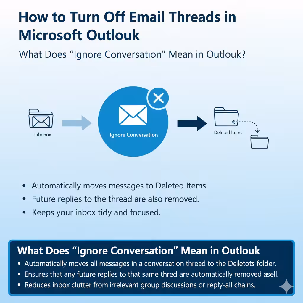 How to Turn Off Email Threads in Microsoft Outlook - 2025 4 Turn Off Email Threads