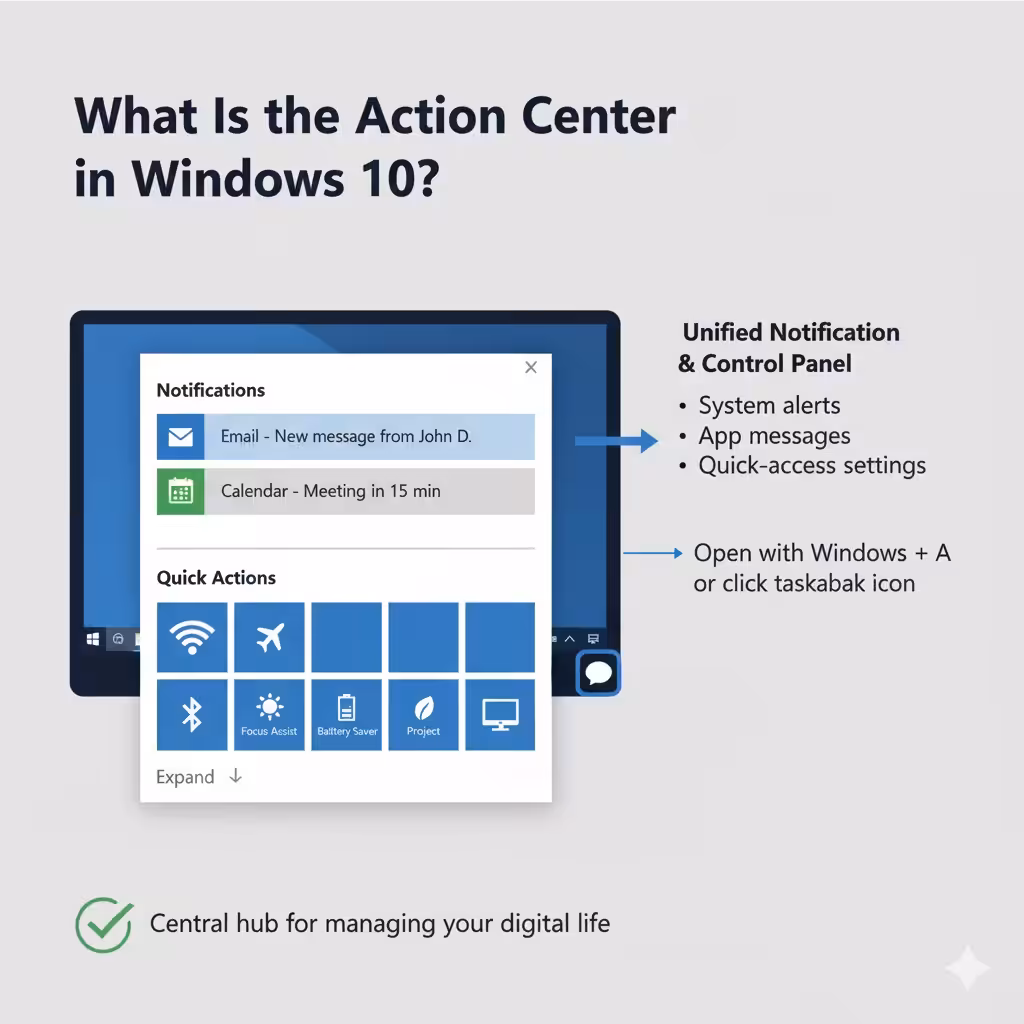 How to Use and Personalize the Windows 10 Action Center 5 Windows 10 Action Center2