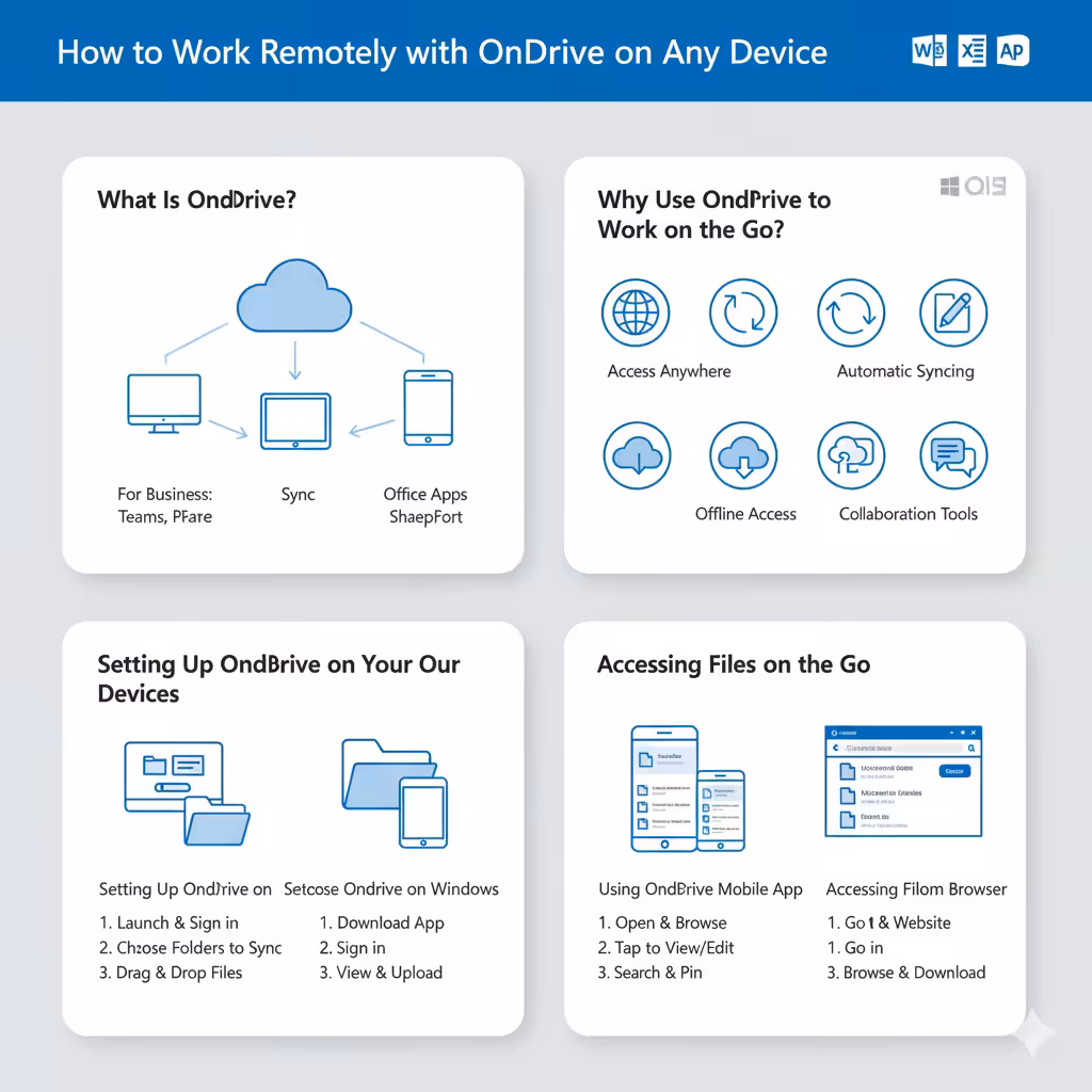 How to Work Remotely with OneDrive on Any Device - 2025 4 Work Remotely