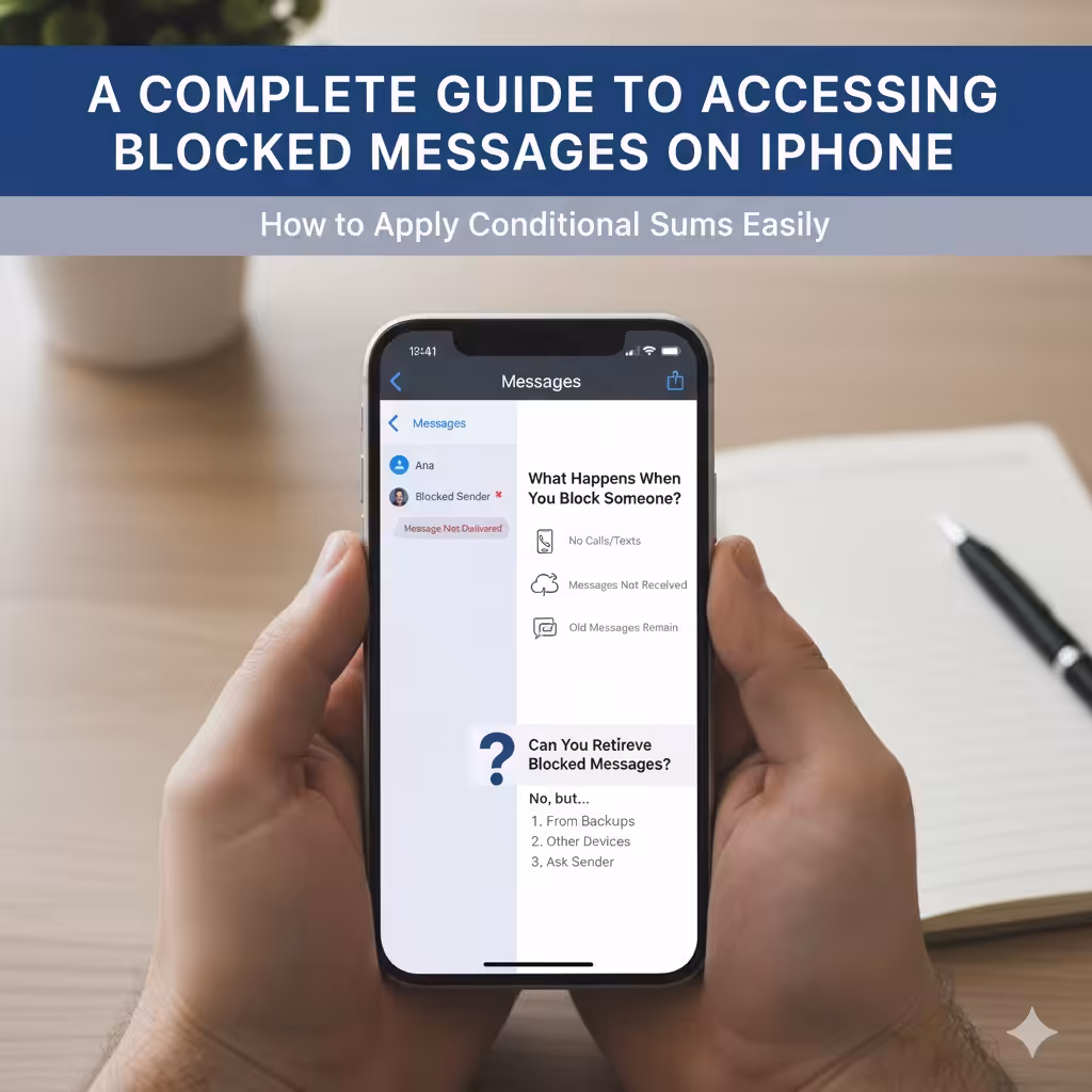A Complete Guide to Accessing Blocked Messages on iPhone - 2025 5 Accessing Blocked Messages2