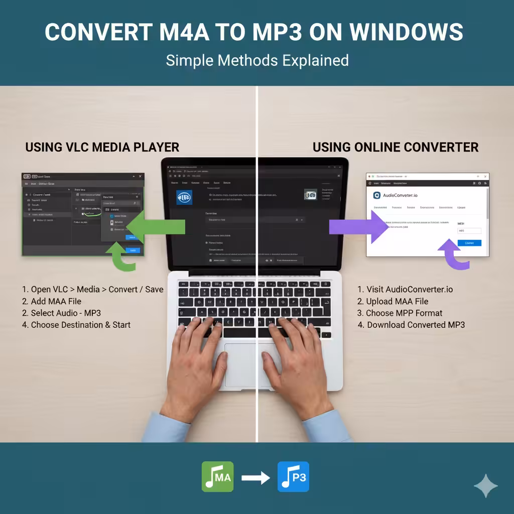 Convert M4A to MP32