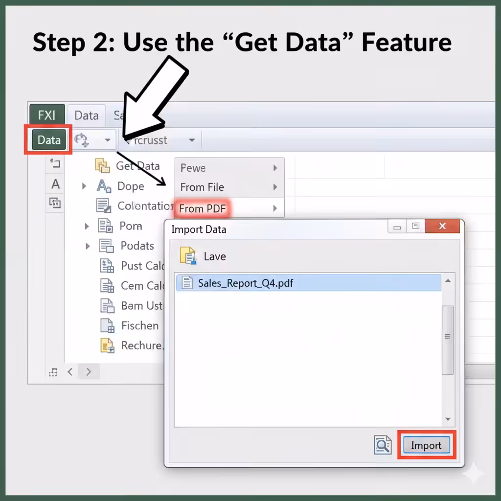 How to Import and Edit PDF Data in Microsoft Excel - 2025 9 Edit PDF Data2