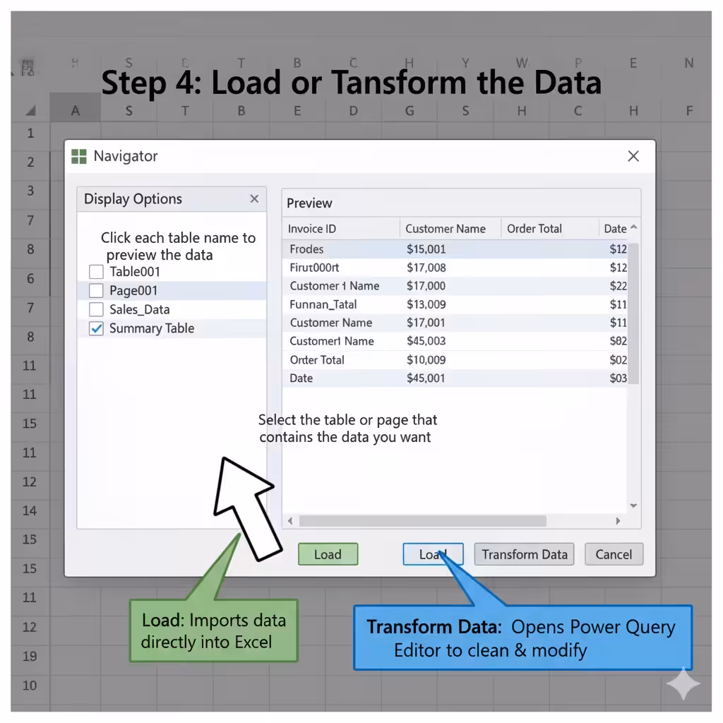 How to Import and Edit PDF Data in Microsoft Excel - 2025 11 Edit PDF Data4