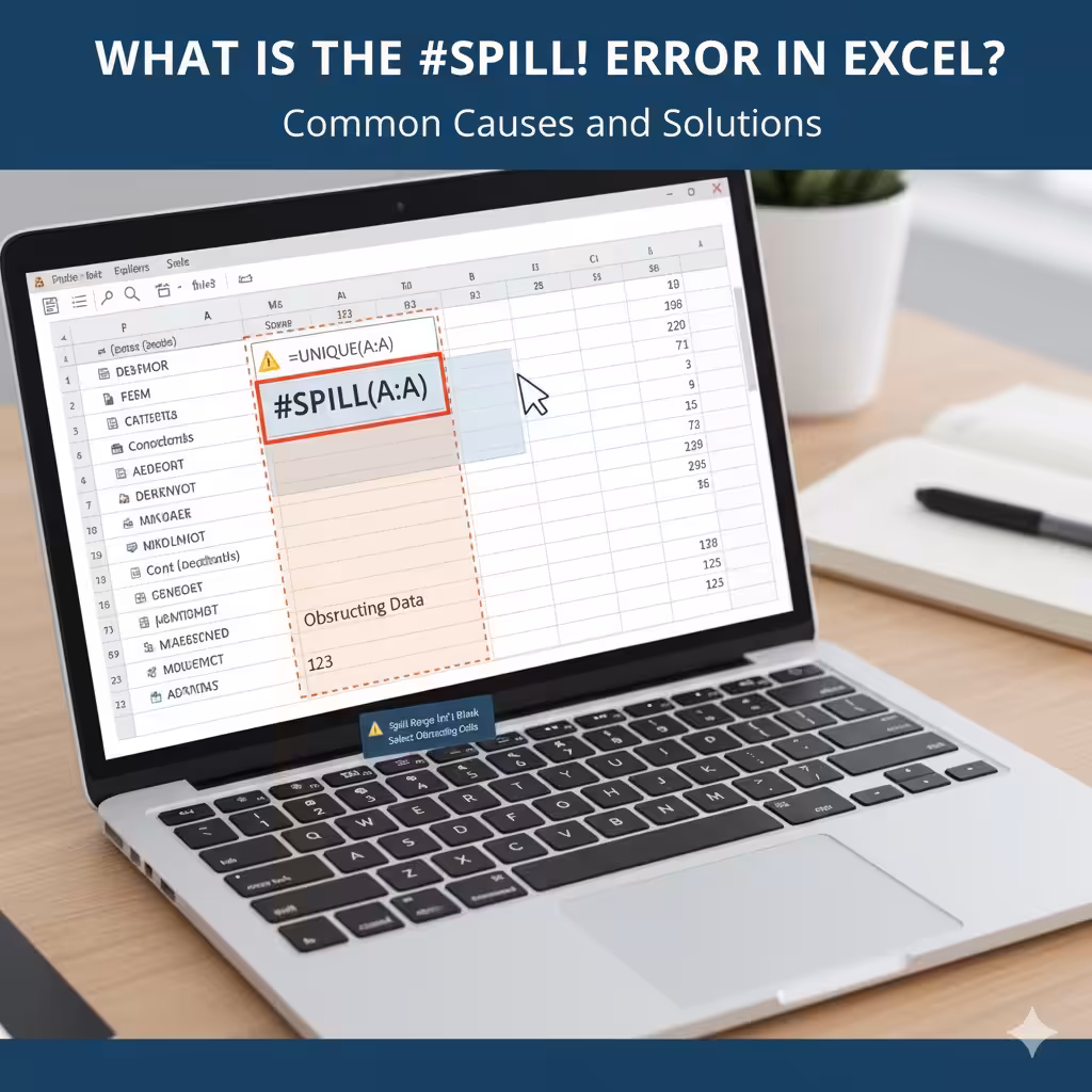 Understanding the #SPILL! Error in Excel: Common Causes and Solutions - 2025 5 SPILL2