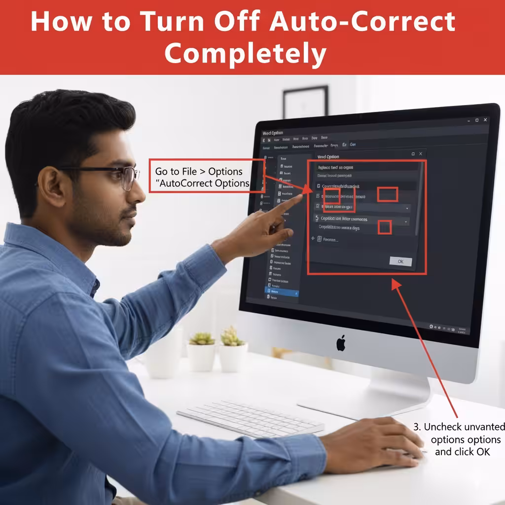 How to Prevent Word from Auto-Correcting Your Text - 2025 5 Auto Correcting Your