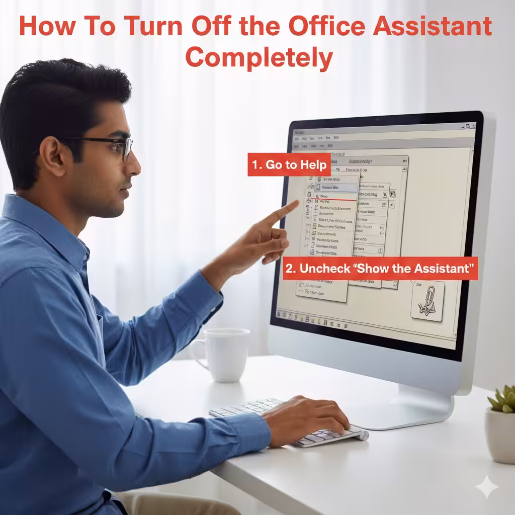 How to Disable the Office Assistant - 2025 5 Disable the Office Assistant2