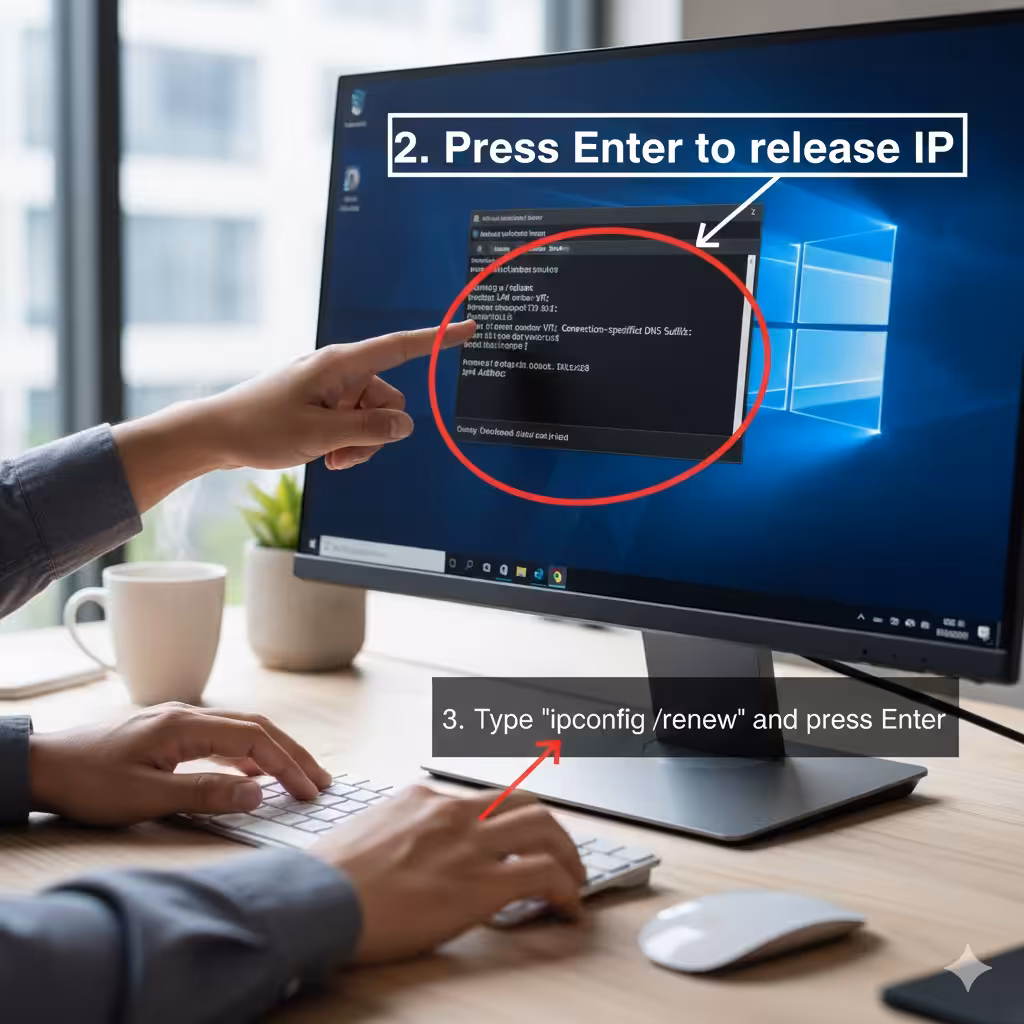 Fixing the IP Address Conflict Error in Windows - 2025 4 IP Address Conflict Error