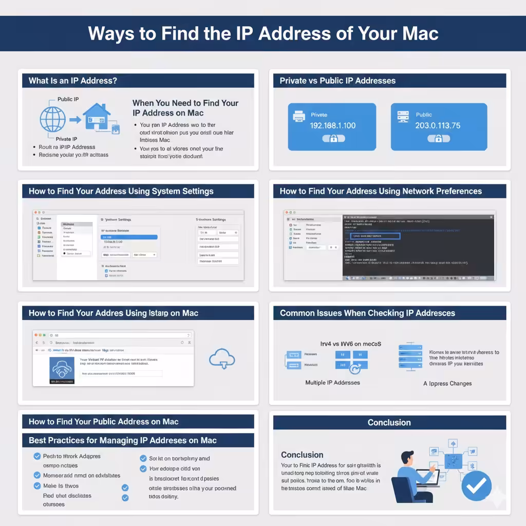Ways to Find the IP Address of Your Mac - 2025 5 IP Address of Your Mac2