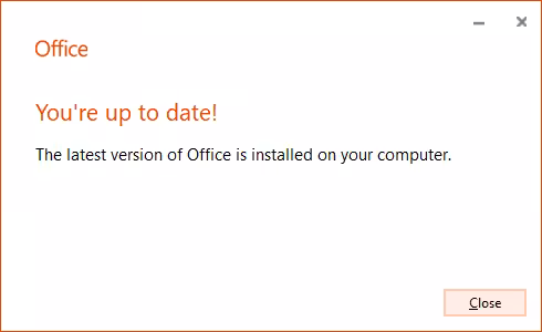 How to Install the Latest Updates for Office 2019 7 Install the Latest Updates3