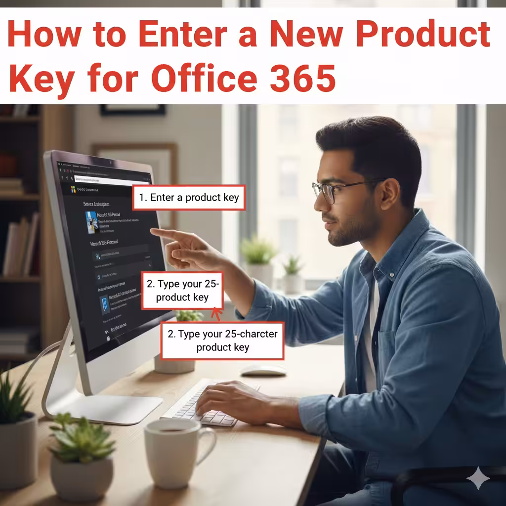 How to Enter a New Product Key for Office 365 5 New Product Key2