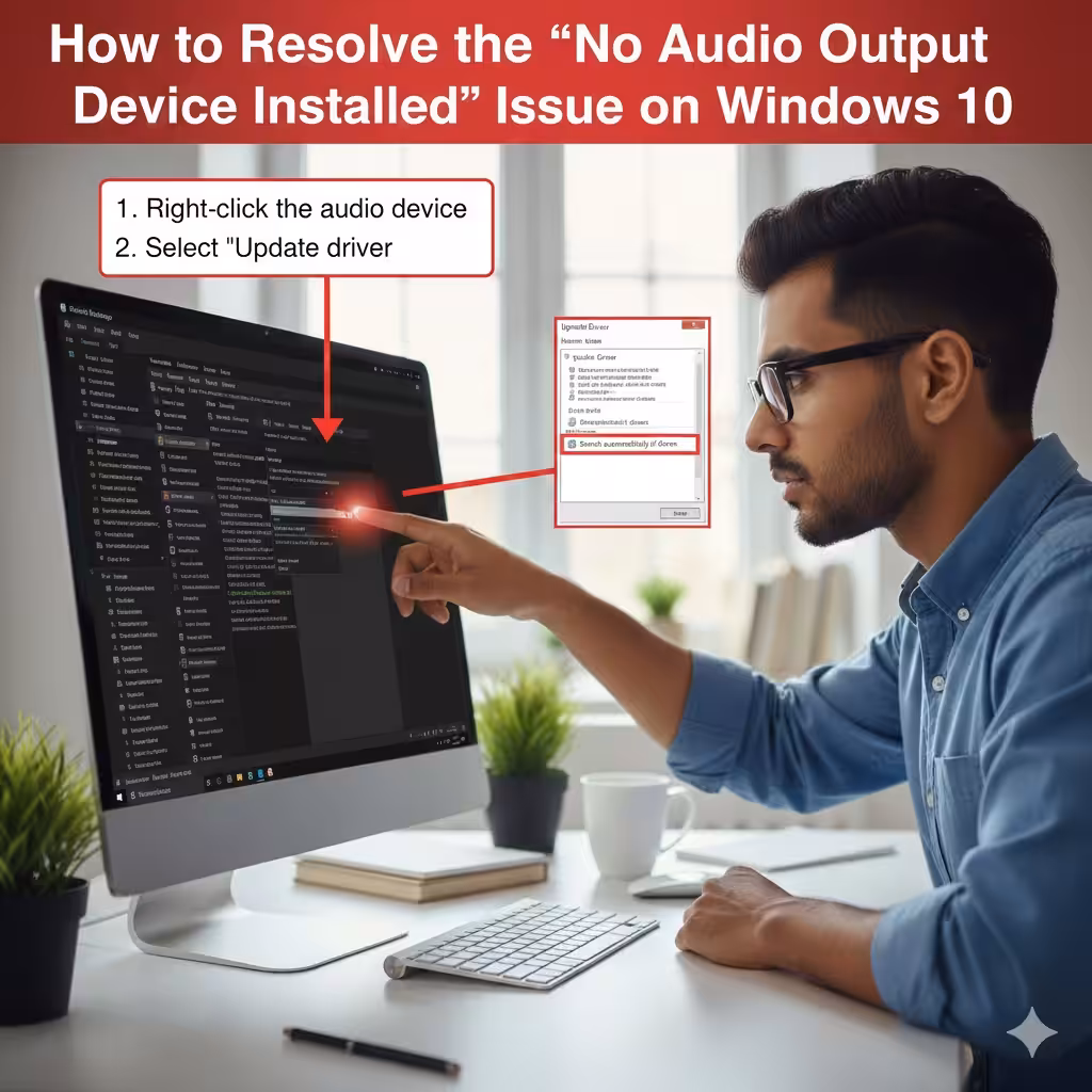 No Audio Output Device Installed2